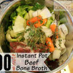 Easy Instant Pot Beef Bone Broth