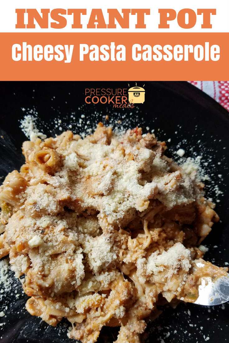 Cheesy Pasta is an amazing option for a great Instant Pot Casserole that everyone will love! Make our Instant Pot Cheesy Pasta Casserole in just 30 minutes!