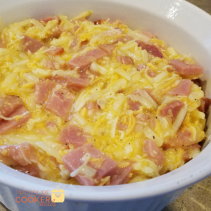 Our Instant Pot Breakfast Casserole with Ham, Egg, and Cheese is a great hearty meal to start your day! This is a perfect recipe for leftover ham!