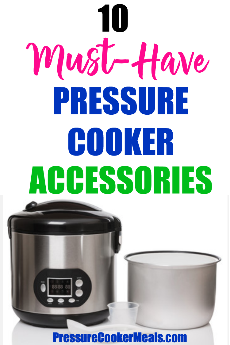 Extra-Large Yumvio Essential Accessories for 10 Quart Instant Pot Duo Nova Pressure Cooker 4 Piece Bundle Dishwasher Safe